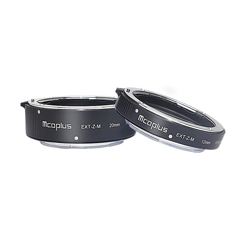 mcoplus EXT-Z-M 12mm+20mm Metal Auto Focus Macro Extension Tube Adapter Ring Set for Nikon Z Mount Z5 Z6 Z6II Z7 Z7II Z50 Z62 Z72 Cameras, for Macro Photography - Image 5